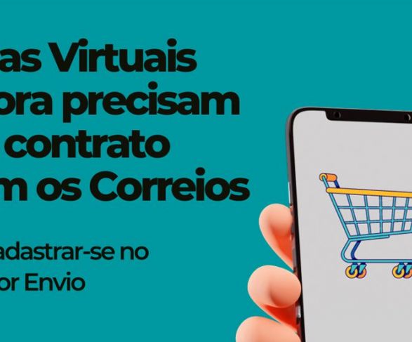 Lojas Virtuais agora precisam ter contrato com os Correios ou cadastrar-se no Melhor Envio