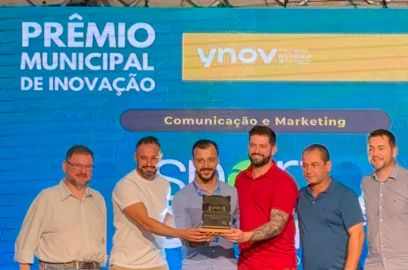 Recebemos o Prêmio Municipal de Inovação